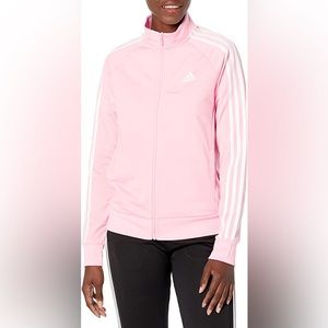 adidas Women's Essentials Warm-up Slim 3-Stripes Track Jacket